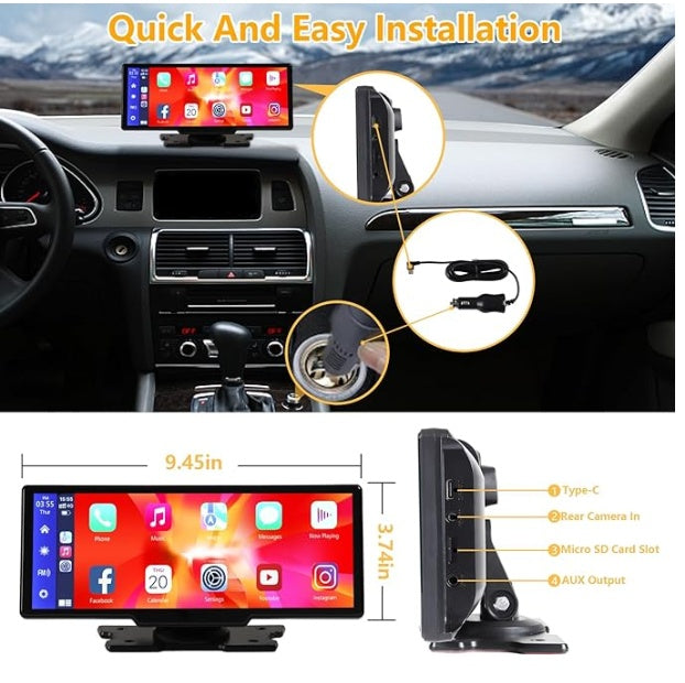 Portable Wireless Carplay & Andriod Auto